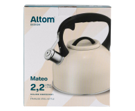 Altom Czajnik nierdzewny 2,2l Mateo kremowy - 1580490 - zdjęcie 7